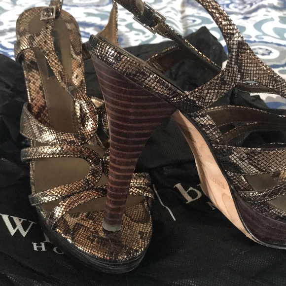 WHBM Strappy Heels - Picture 3 of 8